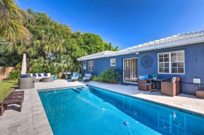 West Palm Beach Oasis with Pool Half-Mi to Beach!
